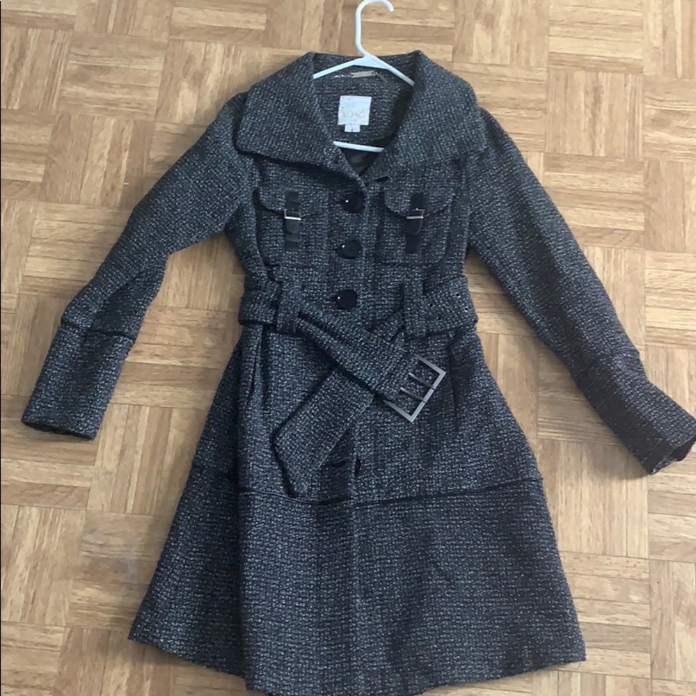 🌙Xoxo cold weather dress trench style jacket